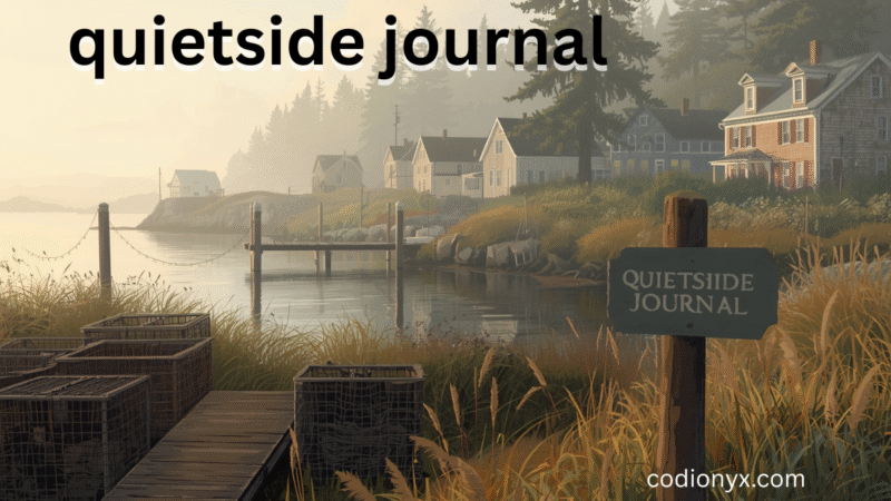 Quietside Journal: Chronicling Life, Tourism, and Amazing Identity on Mount Desert Island